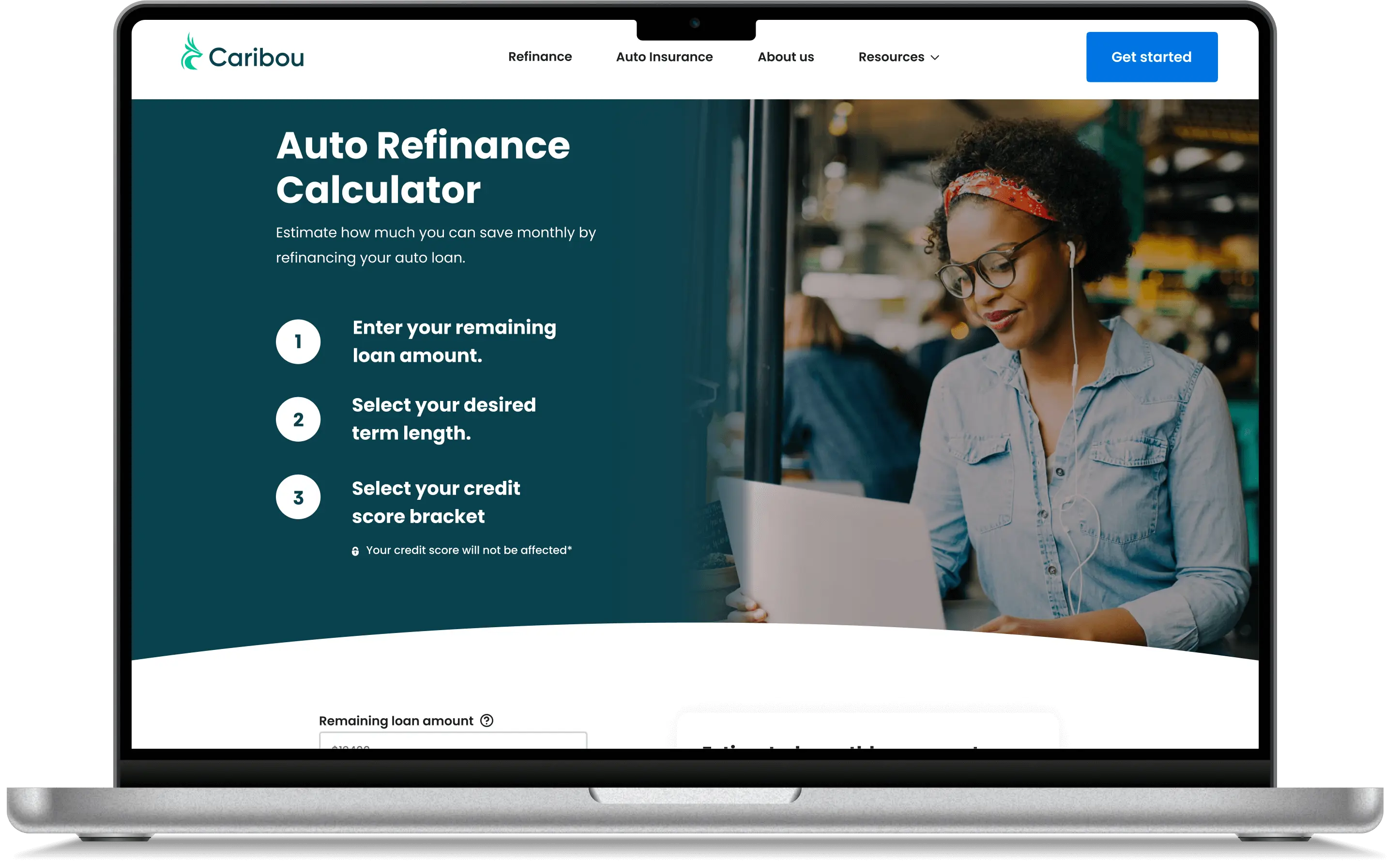 Auto Loan Refinance Calculator - calculator intro header